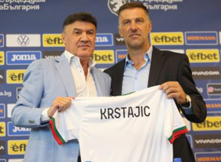 България има нов селекционер на националния отбор по футбол
