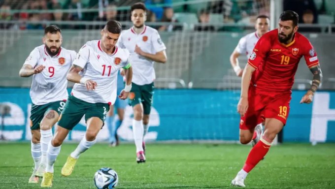 България започна с поражение от Черна гора евроквалификациите