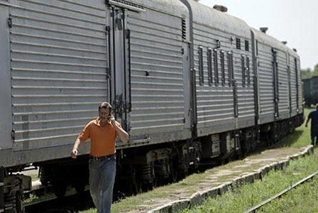 Влакът със загиналите при самолетната катастрофа напусна град Торез