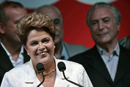 Бразилия преизбра Дилма Русеф