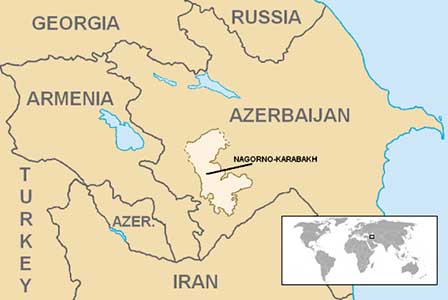 Сражения между Армения и Азербайджан избухнаха в Нагорни Карабах