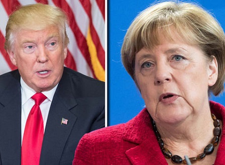 Буря отменя среща на Меркел с Тръмп