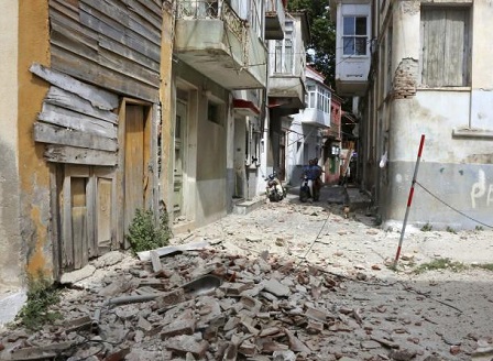 Земетресение с магнитуд 6,2 в Егейско море