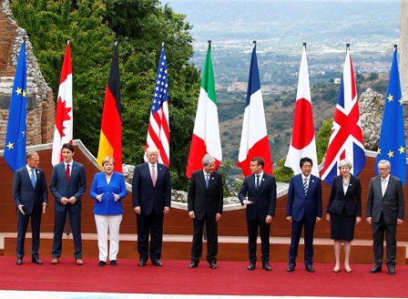 Разделение в първия ден от срещата на Г-7 в Канада