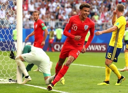 Англия е на полуфинал за първи път от 28 години след 2:0 над Швеция