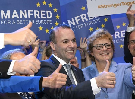 Манфред Вебер е водещият кандидат на ЕНП за евроизборите догодина